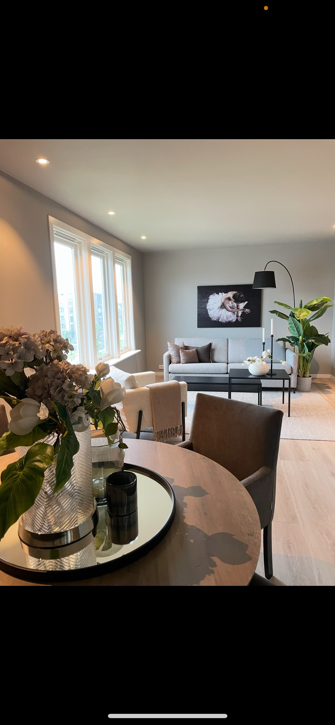 Delstyling av møblert bolig i Kristiansand